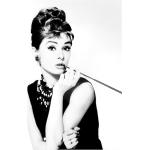 Malerifabrikken - Poster Audrey Hepburn 3 - Svart - 50X70