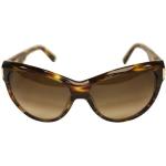 Vintage Sommar Hållbara Mörkbruna Damsolglasögon från Marc Jacobs i Acetat 