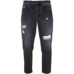 Gråa Slitna jeans från Marcelo Burlon på rea i Storlek M i Denim för Herrar 