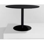 Retro Hållbara Svarta Runda matbord på rea med diameter 110cm i Trä 