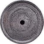 Vita Runda brickor från Marimekko Fokus med diameter 46cm i Björk 