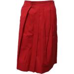 Vintage Hållbara Röda Plisserade kjolar från Marni på rea i Storlek XS med Off the shoulder-ringning för Damer 