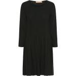 Svarta Långärmade klänningar på rea i Storlek XL för Damer 