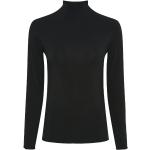 Svarta Långärmade Långärmade T-shirts i Storlek XL för Damer 