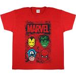 Röda Iron Man Superhjältar maskeradkläder för barn 