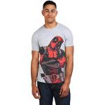 Marvel Deadpool Talking T-shirt för män, Grå (gråm