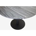 Svarta Runda matbord från Venture Home med diameter 75cm i Marmor 
