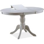 Vita Ovala matbord från Skånska Möbelhuset Fitchburg i Trä 
