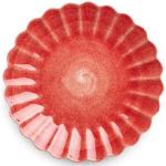 Röda Mattallrikar från Mateus med diameter 28cm i Porslin 
