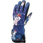 Blåa Handskar för Pojkar med Enhörningar i Softshell från Trekkinn.com på rea 