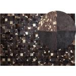 Mörkbruna Patchwork mattor från Beliani i 160x230 i Koskinn 