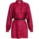 Korta Paisley-mönstrade Röda Drake Sidenklänningar med puffärm från Max Mara i Siden för Damer 