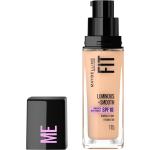 Maybelline New York Fit Me Luminous + Smooth Foundation 115 Ivory Foundation Smink Maybelline