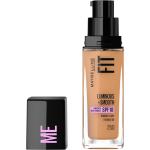 Maybelline New York Fit Me Luminous + Smooth Foundation 250 Sun Beige Foundation Smink Maybelline