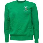 Gröna Snobben Snobben Kashmir tröjor från MC2 SAINT BARTH med Rund ringning för Herrar 