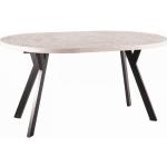 Vita Runda matbord från Skånska Möbelhuset förlängningsbara med diameter 100cm i Marmor 