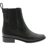 Svarta Chelsea-boots från Melissa på rea med Klackhöjd till 3cm i PVC för Damer 