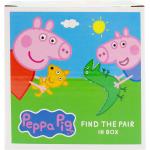 Memo Box 64 Cards - Peppa Pig Toys Puzzles And Games Games Memory Multi/patterned Sense
