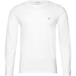 Vita Långärmade Långärmade T-shirts från Armani Emporio Armani i Storlek S för Herrar 