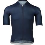 Mörkblåa Kortärmade Cykeltröjor från POC på rea i Polyester för Herrar 
