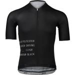 Svarta Kortärmade Cykeltröjor från POC på rea i Polyester för Herrar 