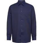 Casual Blåa Kostymskjortor från ETON i Satin för Herrar 