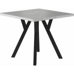 Svarta Kvadratiska matbord från Skånska Möbelhuset förlängningsbara i Metall 