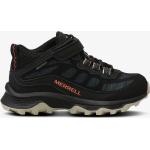 Svarta Sneakers med kardborreknäppning från Merrell Moab Speed Vattentäta i storlek 30 med Kardborreknäppning i Textil för Flickor 