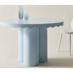 Hållbara Ljusblåa Runda matbord med diameter 120cm i Trä 