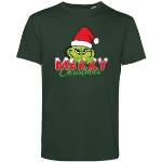 Mörkgröna Jul T-shirts för Herrar 