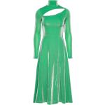 Knälånga Gröna Cut out klänningar från Rotate i Storlek XS för Damer 