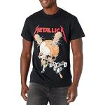 Svarta Metallica Band t-shirts i Storlek S i Jerseytyg för Herrar 