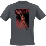 Michael Jackson T-shirt - Thriller Arm Up - M XXL - för Herr - skiffer