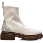 Vita Ankle-boots från Michael Kors på rea med Klackhöjd 3cm till 5cm i Tyg för Damer 