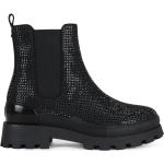 Ekologiska Svarta Ankle-boots med strass från Michael Kors i Läder för Damer 