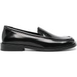 Svarta Loafers från The Attico i storlek 36 med Slip-on med Fyrkantig tå med Klackhöjd till 3cm i Läder för Damer 