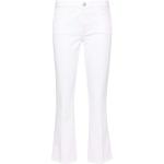 Vita Stretch jeans med fransar från FAY med L30 med W31 i Denim för Damer 