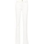 Vita Stretch jeans med fransar från Blumarine med W38 i Storlek XL i Denim för Damer 
