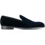 Blåa Loafers från Dolce & Gabbana i storlek 40 med Slip-on med rundad tå i Läder för Herrar 