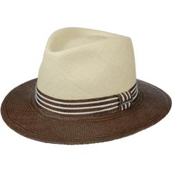 Milo Twotone Panamahatt by Stetson Hattar Traveller-hattar