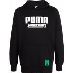 Svarta Minecraft Huvtröjor från Puma för Herrar 