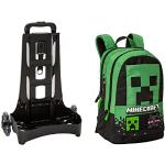 Gröna Minecraft Ryggsäckar för Flickor 
