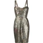 Vintage Hållbara Korta Guldiga Korta klänningar med paljetter från Burberry på rea i Storlek L för Damer 