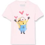 Ljusrosa Dumma Mej Minioner T-shirtar för Flickor från Amazon.se 