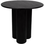 Svarta Runda bord från SoffaDirekt med diameter 60cm i Trä 