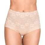 Miss Mary Jacquard And Lace Girdle Trosor Beige 44 Dam