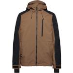 Mission Block Jk Sport Jackets Quilted Jackets Brown Quiksilver
