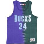 Mitchell & Ness Tank Top NBA Vertical Tie Dye Purple, Herr