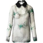 Vintage Hållbara Vita Långärmade blusar från Miu Miu på rea för Damer 