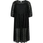 Knälånga Svarta Knälånga klänningar från Zizzi i Storlek XL för Damer 